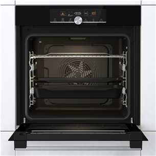 Gorenje, 77 L, catalytic cleaning, black - Built-in oven