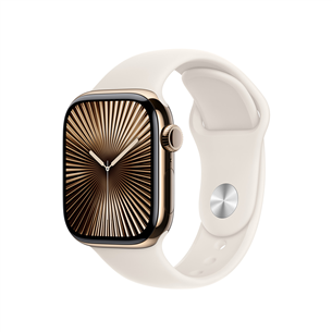 Dirželis Apple Sport Band, 42 mm, S/M, starlight