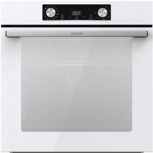 Gorenje, 77 L, white - Built-in oven