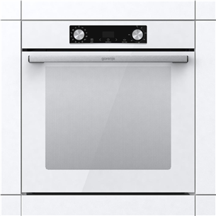 Gorenje, 77 L, white - Built-in oven