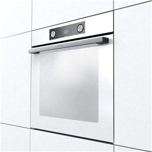 Gorenje, 77 L, white - Built-in oven