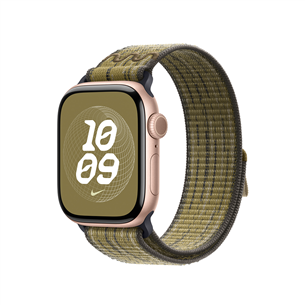 Apple Nike Sport Loop, 42mm, green/grey - Dirželis