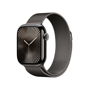 Apple Milanese Loop, 46 мм, S/M, серый - Ремешок для часов