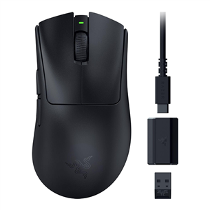 Razer DeathAdder V3 Hyperspeed, juoda - Belaidė pelė