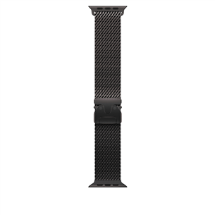 Dirželis Apple Milanese Loop, 49 mm, Large, black titanium