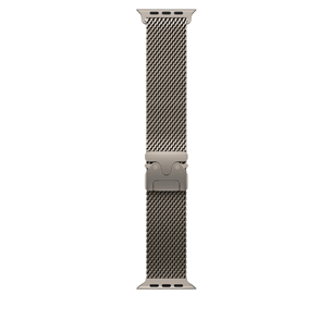 Dirželis Apple Milanese Loop, 49 mm, Large, natural titanium MXKE3ZM/A