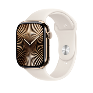 Dirželis Apple Sport Band, 46 mm, S/M, starlight