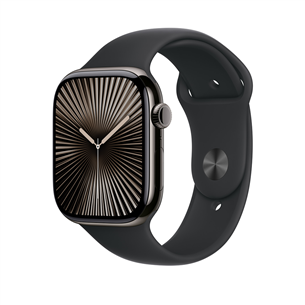 Dirželis Apple Sport Band, 46 mm, S/M, juodas