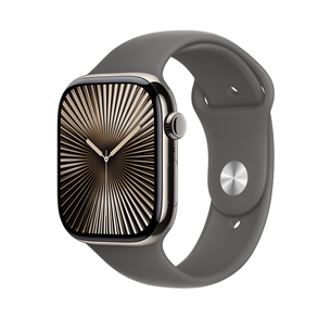 Dirželis Apple Sport Band, 46 mm, S/M, stone gray