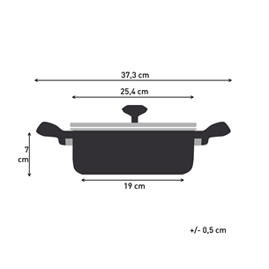 Tefal So'Light, 24 cm - Puodas