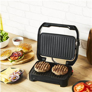 Tefal Inicio Compact, 1000 W, stainless steel - Compact grill