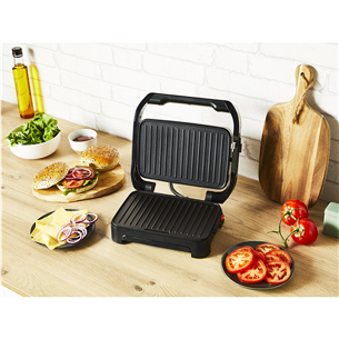 Tefal Inicio Compact, 1000 W, stainless steel - Compact grill