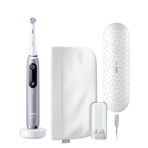 Braun Oral-B iO 9, travel case, rose - Electric toothbrush