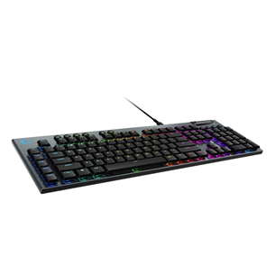 Logitech G915 X, tactile, SWE, juoda - Klaviatūra