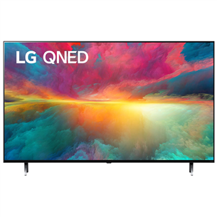 LG QNED77, 55'', 4K UHD, QNED, black - TV