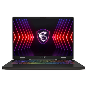 MSI Sword 16, 16'', 144 Hz, FHD+,  i7, 16 GB, 512 GB, RTX 4060, ENG, pilkas - Nešiojamas kompiuteris SWD16HX-B13VFKG-469N