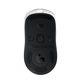 Logitech Pro 2 Lightspeed, balta - Belaidė pelė