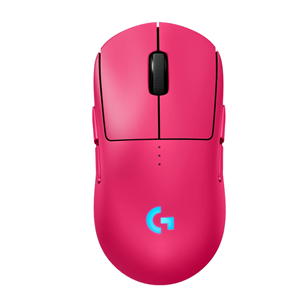 Logitech Pro 2 Lightspeed, rožinė - Belaidė pelė 910-007309