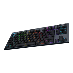 Logitech G915 X Lightspeed, TKL, tactile, SWE, черный - Беспроводная клавиатура