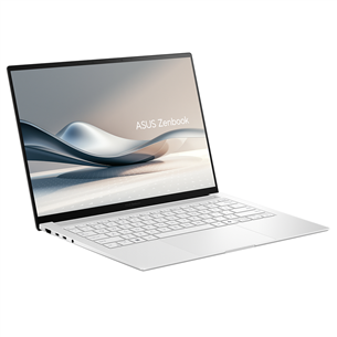 Asus Zenbook S 14, 14'', 3K, OLED, Core Ultra 5, 16 ГБ, 512 ГБ, Copilot+, ENG, белый - Ноутбук