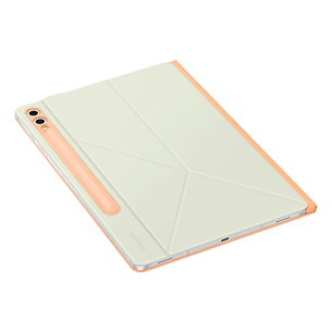 Dėklas Samsung Galaxy Tab S9+ / S9+ FE Smart Book Cover, oranžinis