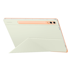 Dėklas Samsung Galaxy Tab S9+ / S9+ FE Smart Book Cover, oranžinis