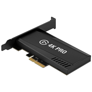 Vaizdo transliacijų plokštė Elgato 4K Pro, juoda 10GBK9901