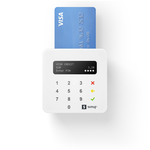 SumUp Air Card Reader, baltas - Kortelių skaitytuvas