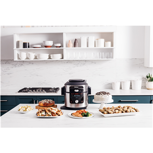 Ninja Foodi MAX 14-in-1 SmartLid, 7.5 L, stainless steel - Multi-Cooker