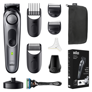 Braun Series 7, AutoSense, grey - Beard Trimmer BT7420