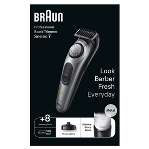 Braun Series 7, AutoSense, pilka - Barzdaskutė