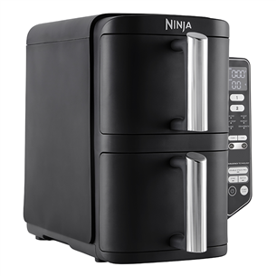 Ninja Double Stack 7,6 L, 2470 W, juoda - Karšto oro gruzdintuvė