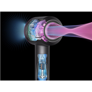 Dyson Supersonic™, 1600 W, nickel/copper - Plaukų džiovintuvas + odinis dėklas