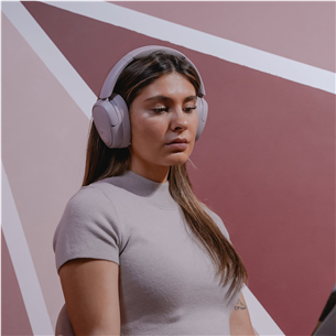 JLab JBuds Lux ANC, mauve - Wireless headphones