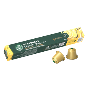 Starbucks® Creamy Vanilla by Nespresso, 10 vnt - Kavos kapsulės 8445290156075