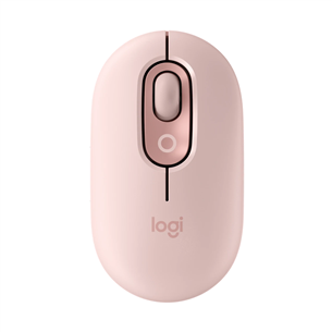 Logitech POP Mouse, rožinė - Belaidė pelė