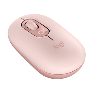 Logitech POP Mouse, rožinė - Belaidė pelė