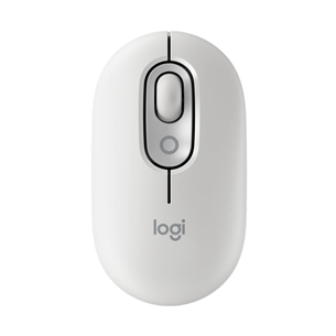 Logitech POP Mouse, balta - Belaidė pelė