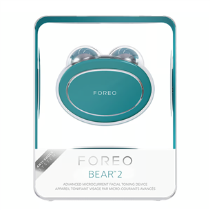 Foreo Bear 2, зеленый - Прибор для тонизирования кожи лица