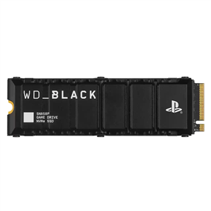 Western Digital WD_BLACK SN850P, 2 TB, PS5, juoda - SSD WDBBYV0020BNC-WRSN