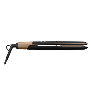 Rowenta Express Shine, black/golden - Straightener