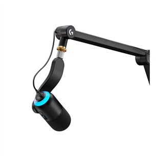 Logitech Yeticaster GX, black - Microphone with boom arm