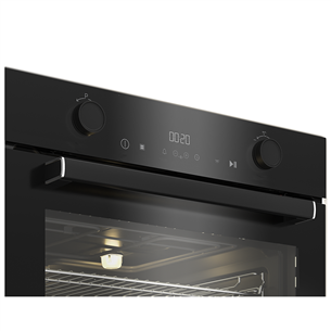 Beko, 72 L, black - Built-in oven