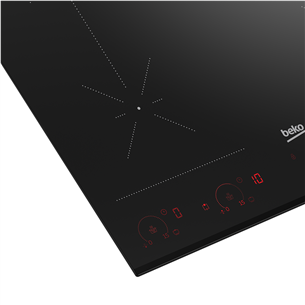 Beko, IndiFlex, width 59 cm, black - Built-in incution hob