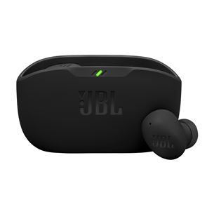 JBL Wave Buds 2, juodos - Belaidės ausinės JBLWBUDS2BLK