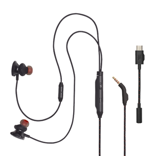 JBL Quantum 50C, USB-C, black - In-ear Headphones