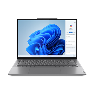 Lenovo Yoga Pro 7 14IMH9, 14,5 colio, 3K, 120 Hz, Ultra 5, 32 GB, 512 GB, ENG, pilkas – Nešiojamas kompiuteris 83E200CQLT