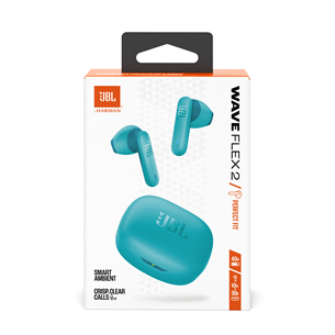 JBL Wave Flex 2, blue - True wireless earphones