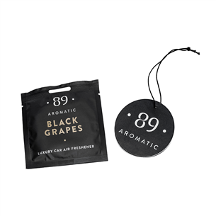 Aromatic89, Black Grapes (Elite) - Подвесной бумажный освежитель воздуха 4779044093854