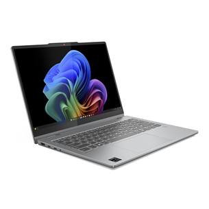 Nešiojamas kompiuteris  Lenovo IdeaPad 5 2-in-1 14Q8X9, 14'', OLED, X Plus, 16 GB, 512 GB, Copilot+, ENG, pilkas